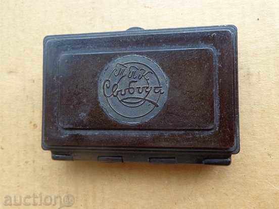 Παλιά σφραγίδα βακελίτη μελάνι μαξιλάρι πρώιμων σοσιαλιστικών - 7 Παλιά σφραγίδα βακελίτη μελάνι μαξιλάρι πρώιμων σοσιαλιστικών - 7