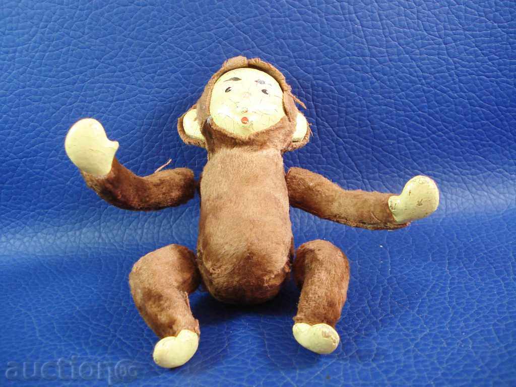 2839. Germany Ancient mechanical toy monkey winds 30- - 6 2839. Germany Ancient mechanical toy monkey winds 30- - 6