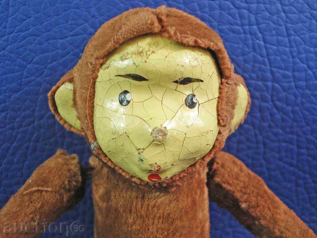 2839. Germany Ancient mechanical toy monkey winds 30- - 7 2839. Germany Ancient mechanical toy monkey winds 30- - 7