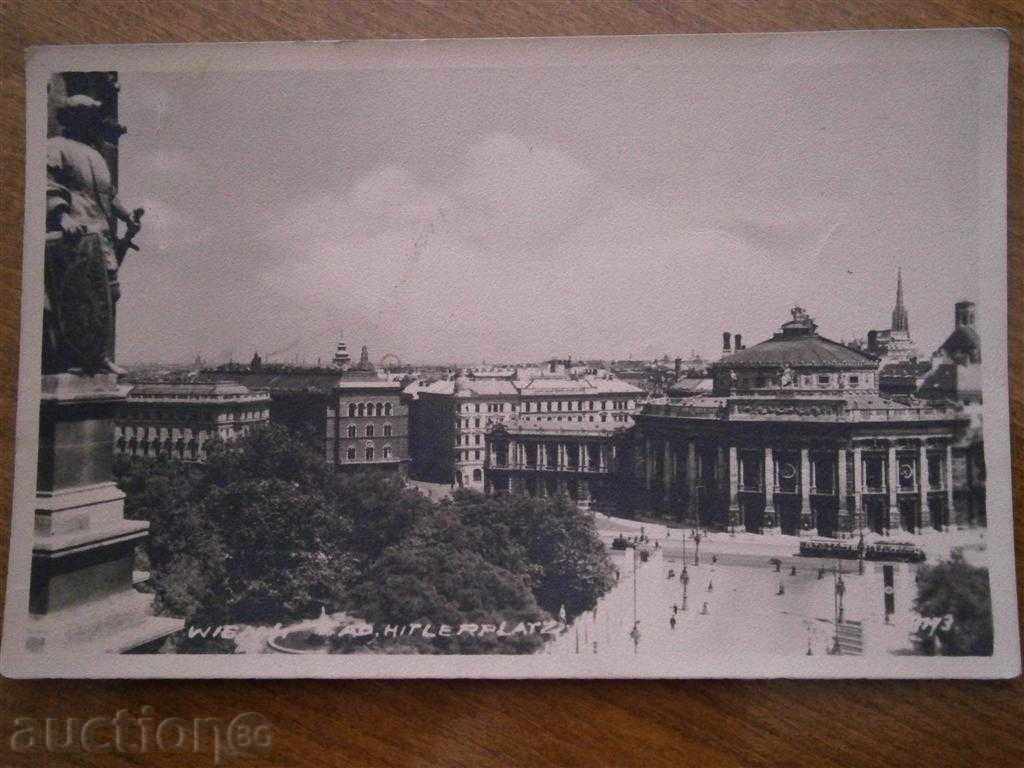 Παλιά καρτ ποστάλ WIEN HITLERPLATZ - 1930/1940 - Österreich