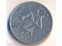 Insula Man 10 pence 1976