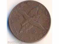 Insula Man 2 pence 1979