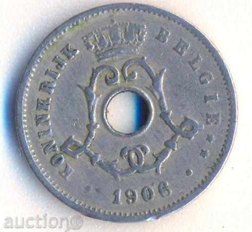 Belgium 5 centimes 1906 year with price 1.80 BGN | € 0.92
