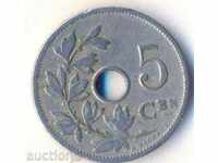 Belgium 5 centimes 1906 year