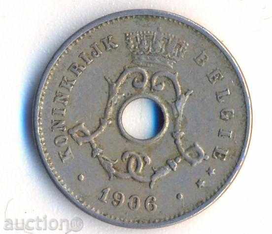 Belgium 5 centimes 1906 year with price 1.40 BGN | € 0.72