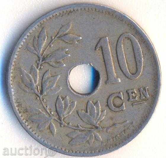 Belgia 10 sentimes 1925