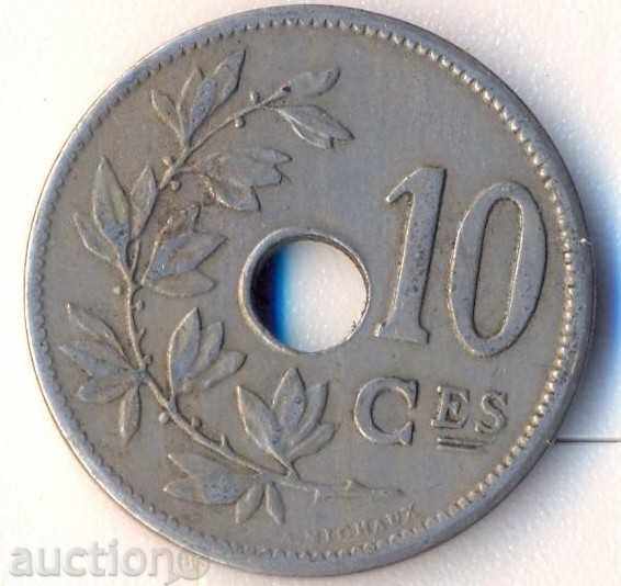 Βέλγιο 10 sentimes 1905
