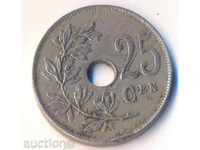 Belgia 25 sentimes 1922
