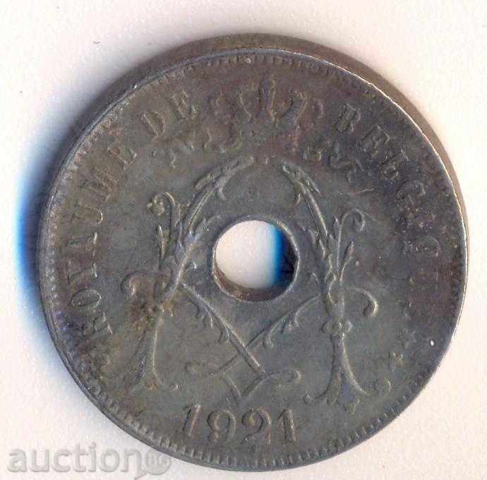 Belgium 25 centimes 1921 with price 1.00 BGN | € 0.51