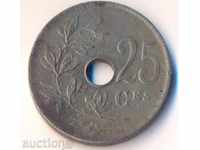 Belgia 25 sentimes 1921