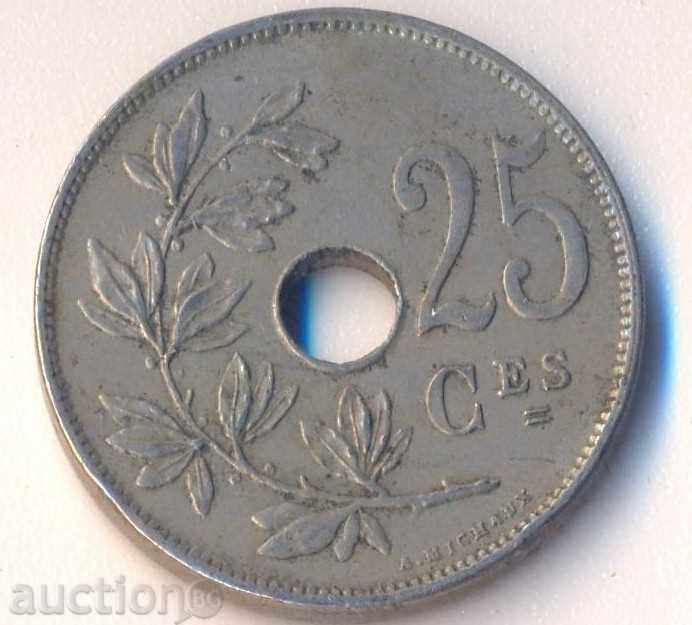 Белгия 25 сентимес 1927 година
