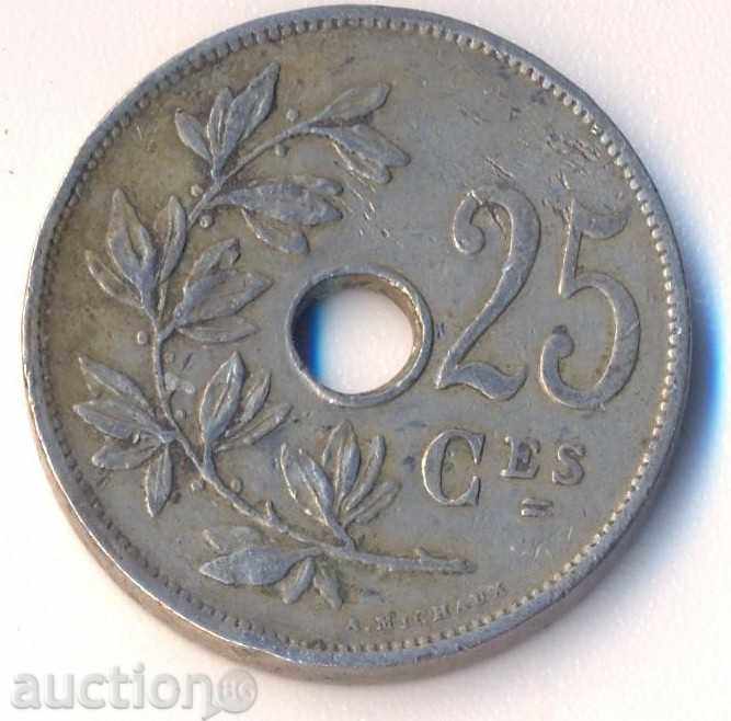 Βέλγιο 25 sentimes 1927
