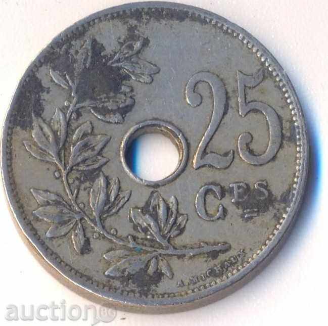 Belgia 25 sentimes 1928