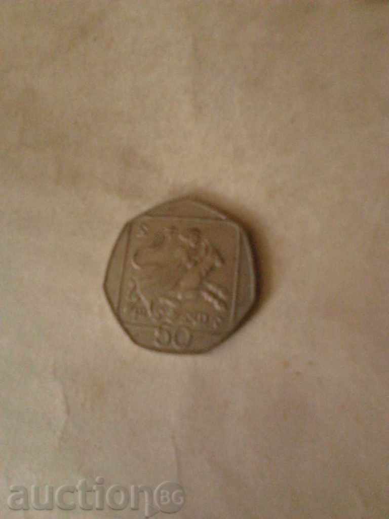 Κύπρος 50 σεντς το 1991