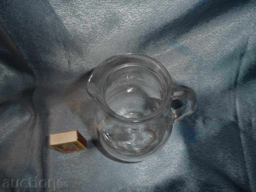 Auction Glass Jug Auction Glass Jug
