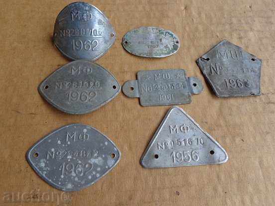 Tag-uri Lot placă vinietă, placa cu preț 70.00 BGN | € 35.79