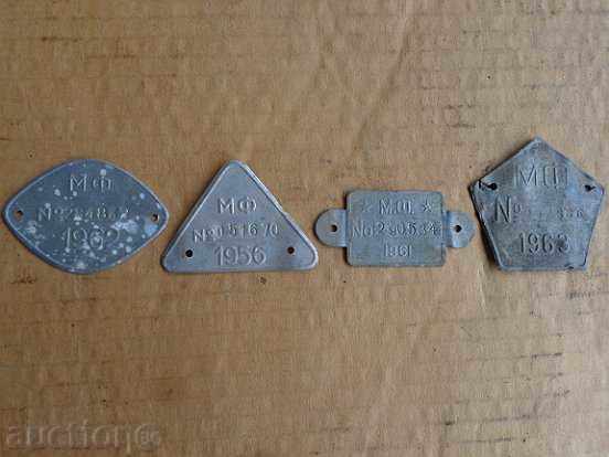 Livrarea Tag-uri Lot placă vinietă, placa