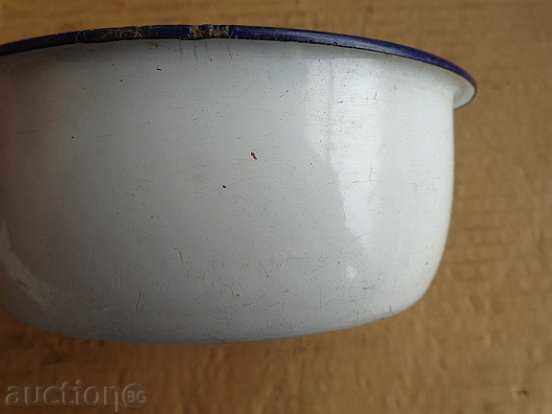 Enameled container, enamel "KOLAROVGRAD" enamelled wound - 6 Enameled container, enamel "KOLAROVGRAD" enamelled wound - 6