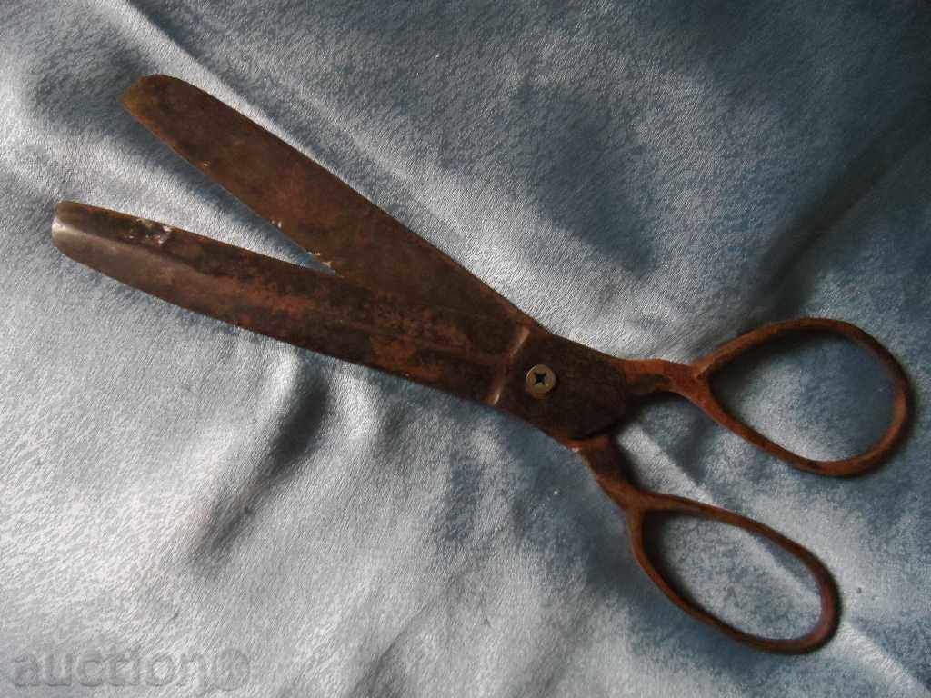 Old Forged Scissors - 5