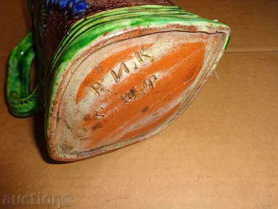 Urcior troian în relief, ceramică, basorelief, sfârșitul secolului al XIX-lea - 5