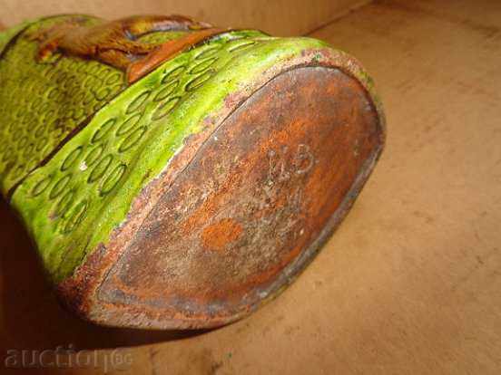 Embossed Trojan jug, ceramic, bas-relief, late 19th century - 5 Embossed Trojan jug, ceramic, bas-relief, late 19th century - 5