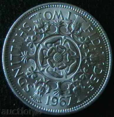 2 shilling 1967, United Kingdom