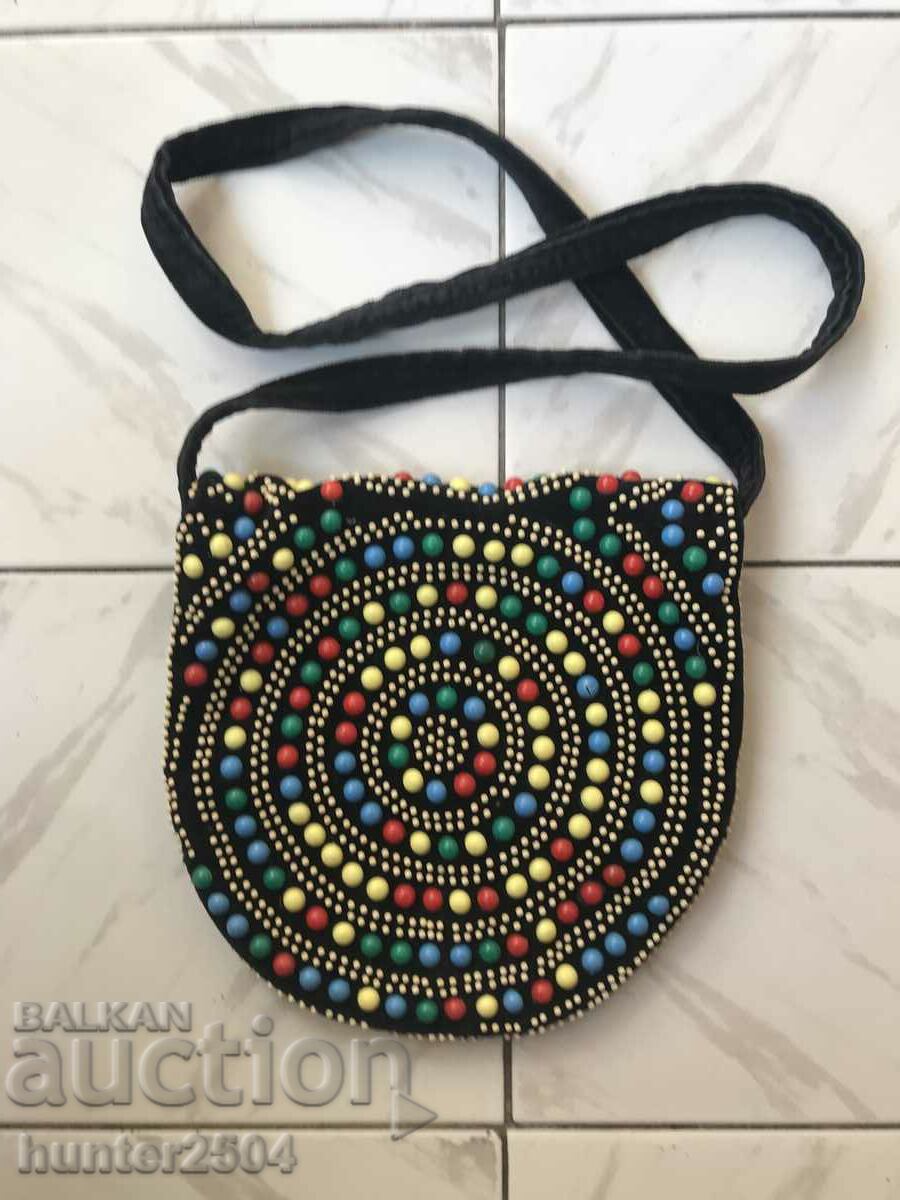 Delivery of Bag, purse - velvet with beads Delivery of Bag, purse - velvet with beads