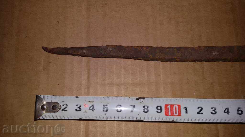 Auction old forged nail Auction old forged nail