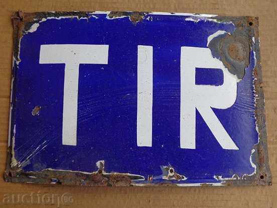 Enameled plate, plate with price 13.00 BGN | € 6.65