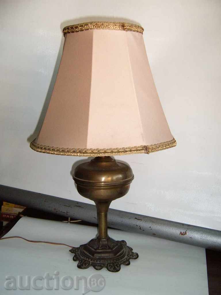 An antique lamp An antique lamp