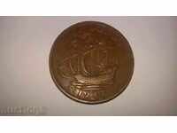 half penny 1947 GEORGIVS VI