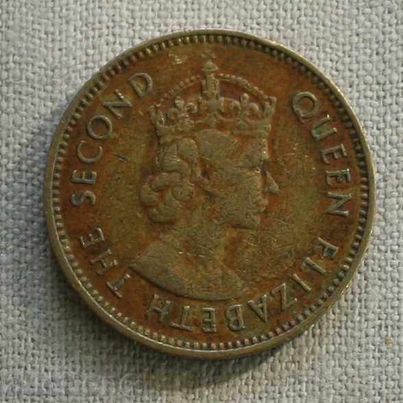 10 σεντ 1965 Χονγκ Κονγκ με τιμή € 0.46 | 0.90 BGN 10 σεντ 1965 Χονγκ Κονγκ με τιμή € 0.46 | 0.90 BGN