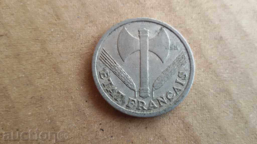 1 FRANC 1942 with price 3.00 BGN | € 1.53 1 FRANC 1942 with price 3.00 BGN | € 1.53