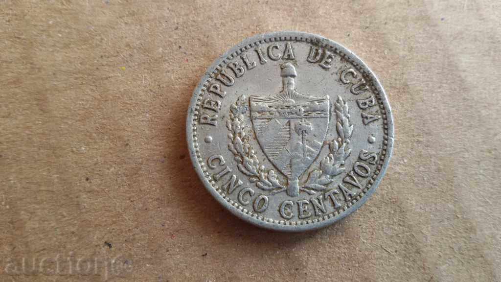 5 CENTAVOS 1968 CUBA with price 2.00 BGN | € 1.02 5 CENTAVOS 1968 CUBA with price 2.00 BGN | € 1.02