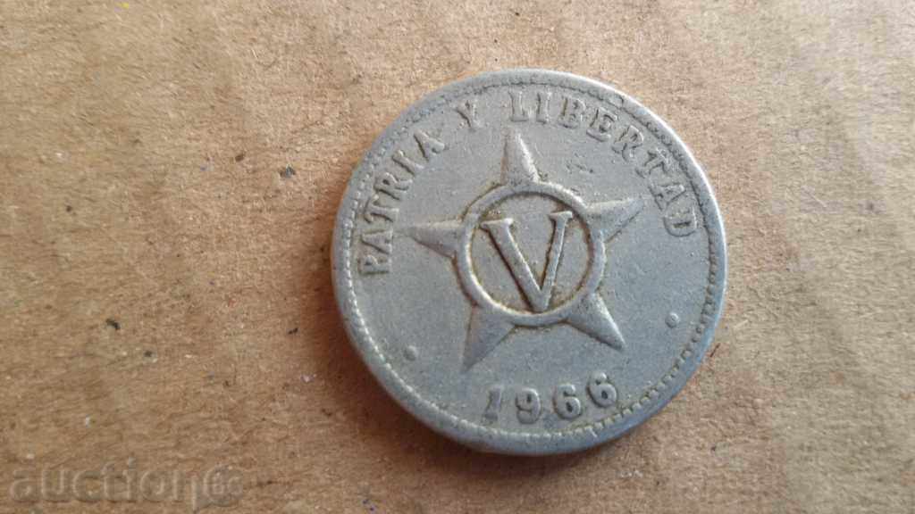 5 centavos 1966 CUBA