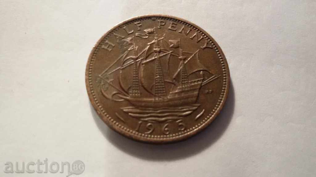 half penny 1965