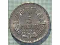 5 φράγκα το 1947 η Γαλλία