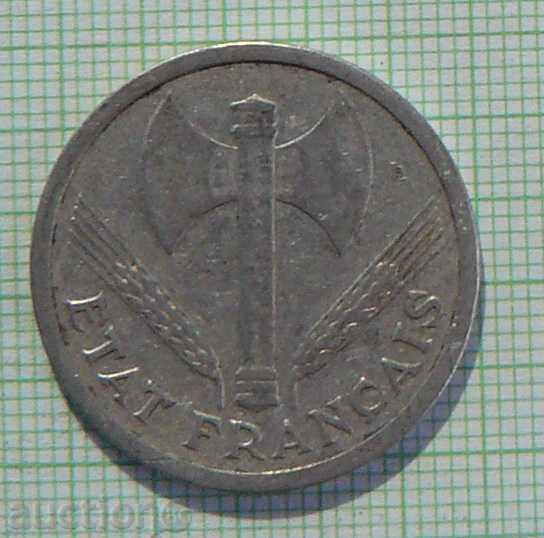 2 φράγκα το 1943 η Γαλλία με τιμή 1.00 BGN | € 0.51 2 φράγκα το 1943 η Γαλλία με τιμή 1.00 BGN | € 0.51