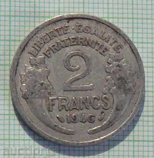 2 franci în 1946 -Franța