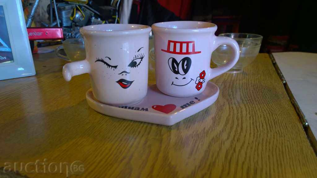 5470. SERVICE LOVE THE PORCELAIN with price 9.00 BGN | € 4.60
