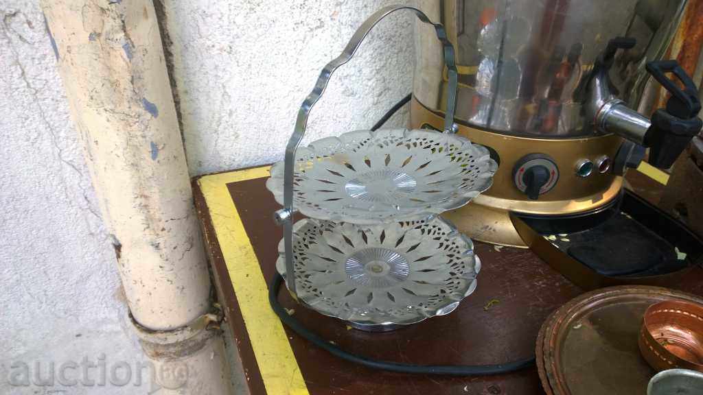 5494. STAR METAL BONBONIER with price 9.00 BGN | € 4.60 5494. STAR METAL BONBONIER with price 9.00 BGN | € 4.60