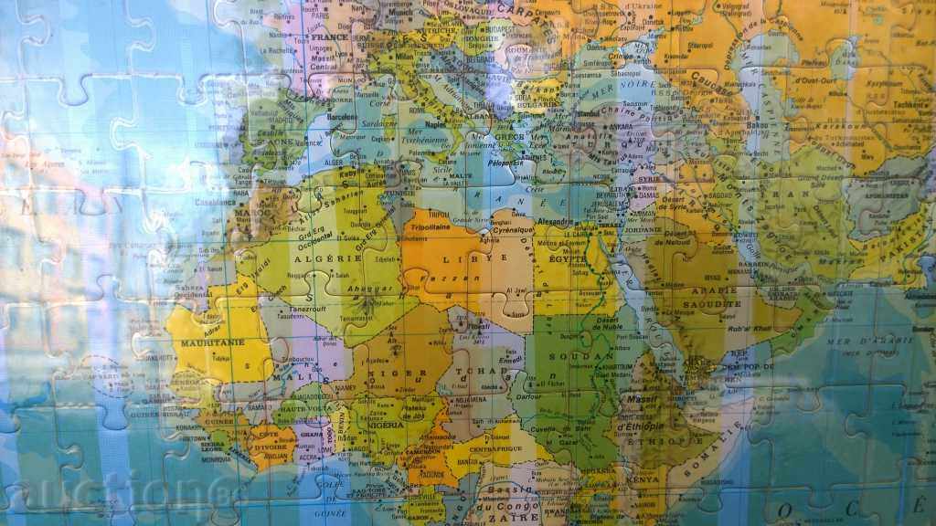 Delivery of 5495, HUGE VERY STAR PUZZLE POLITICAL CARD HH WAY FR Delivery of 5495, HUGE VERY STAR PUZZLE POLITICAL CARD HH WAY FR