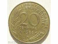 France 20 centimes 1988 / France 20 Centimes 1988