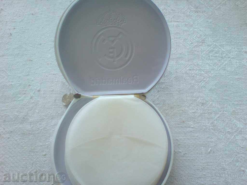 Auction  Real - Madrid football box for disks
