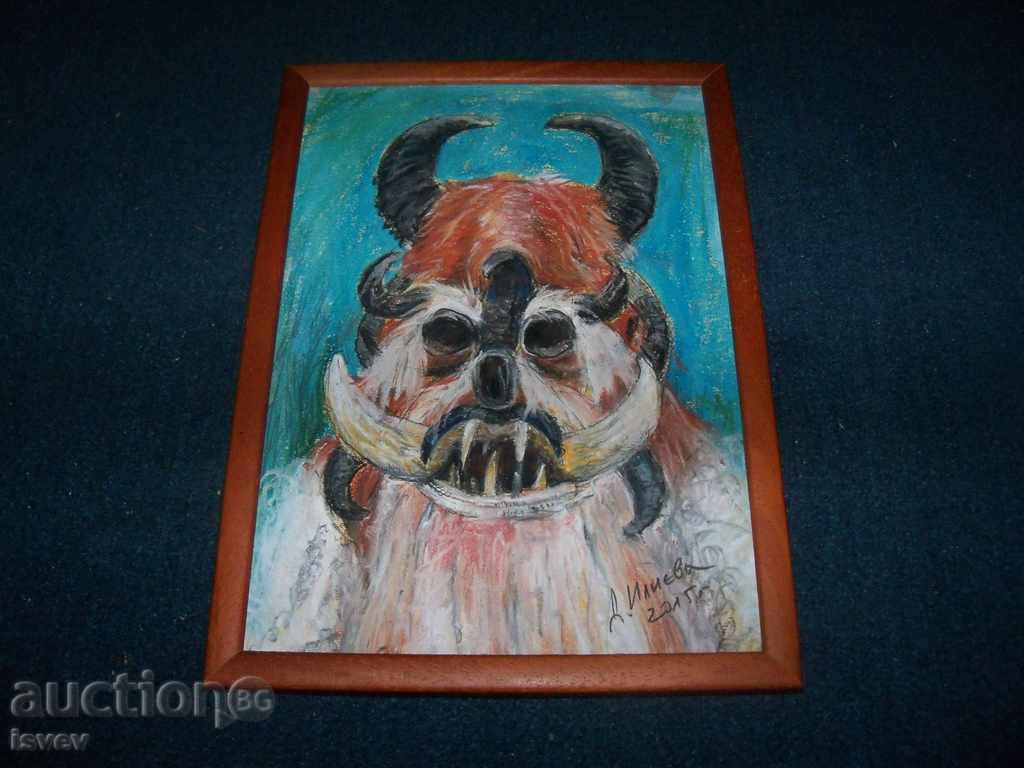 "Kukeri mask" art. Desislava Ilieva - 5 "Kukeri mask" art. Desislava Ilieva - 5