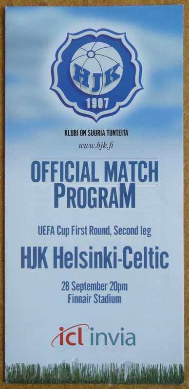 Футболна програма ХИК-Селтик, УЕФА 2000 със Стилян Петров