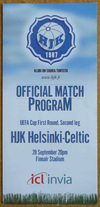 Ποδοσφαιρικό πρόγραμμα HIK-Celtic, UEFA 2000 με τον Stilyan Petrov Ποδοσφαιρικό πρόγραμμα HIK-Celtic, UEFA 2000 με τον Stilyan Petrov