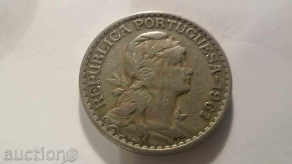 1 escudo 1961 - 5 1 escudo 1961 - 5