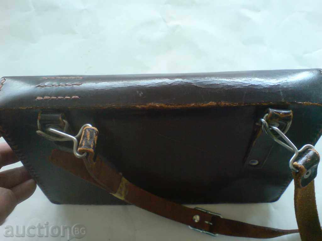 Auction Old military document bag Auction Old military document bag
