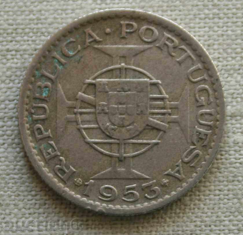 2.5 εσκούδος 1953 Μοζαμβίκη με τιμή € 3.58 | 7.00 BGN